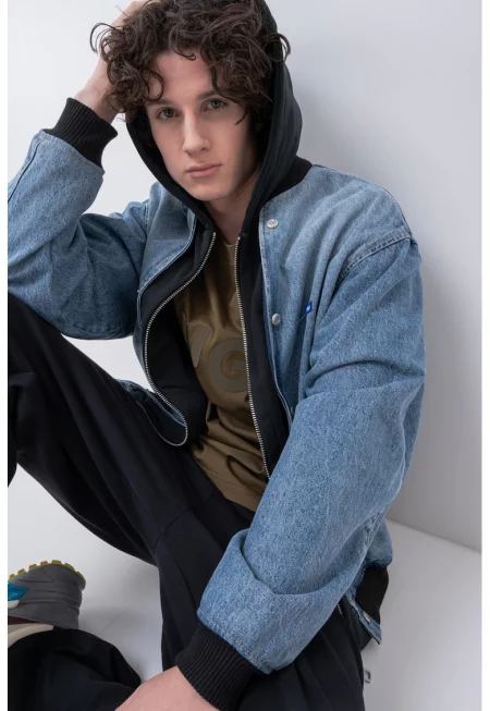 Дънково яке Enjo с жарсе