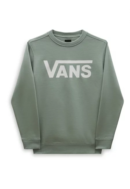 Детска блуза Vans Classic Crew 29068 - зелена