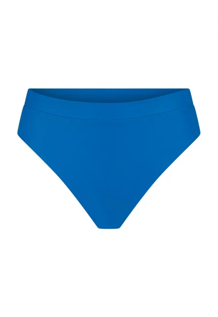Долнище на бански с висока талия - Кралско Синьо