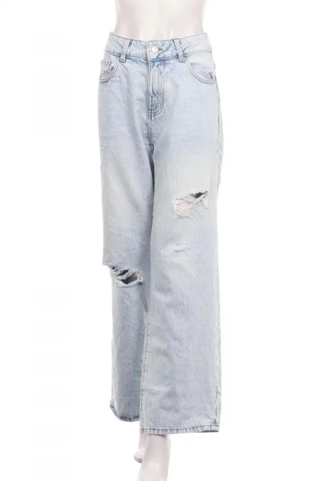 Дрехи Дънки с висока талия DENIM CO