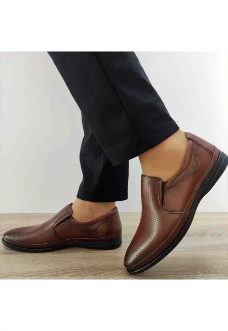 Ежедневни мъжки обувки  B28-651-2 Brown - Кафяви