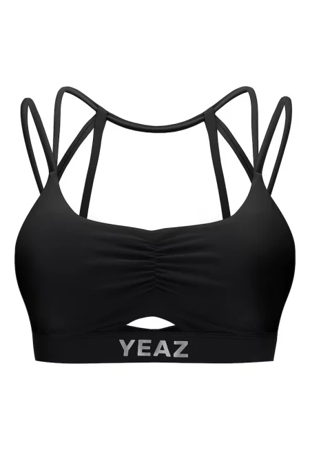 Фитнес бюстие Horizon - Черен