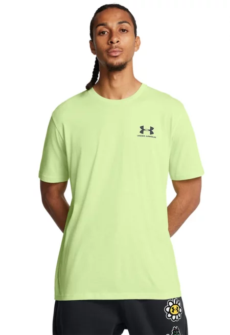 Фитнес тениска Sportstyle с овално деколте