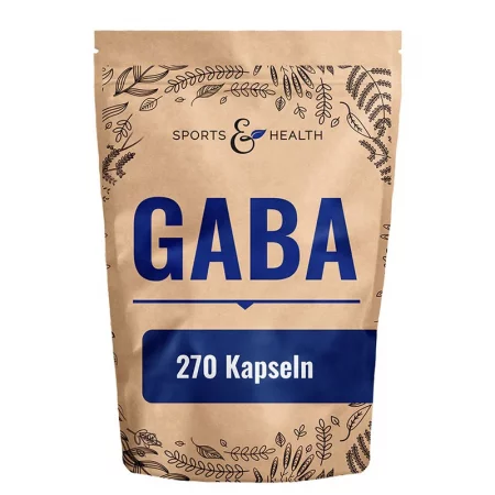 ГАБА – Спокойна нервна система и помощ при безсъние, 500 mg, 270 капсули