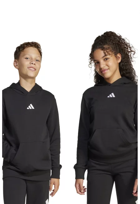 Худи с джоб кенгуру и лого