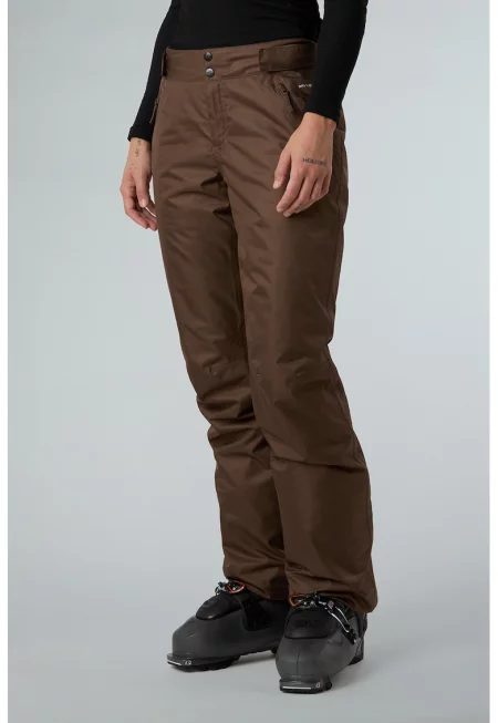 Изолиран непромокаем ски панталон - Кафяв