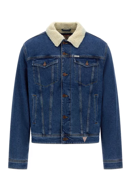 JEANS - Дънково яке с копчета