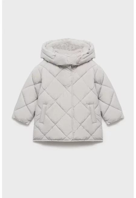 Капитонирано зимно яке с качулка