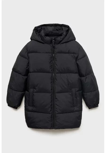 Капитонирано зимно яке с качулка