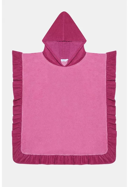 Кърпа с качулка - Светлорозов