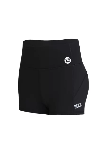 Къс фитнес клин Xoxo 29057 с висока талия - Черен