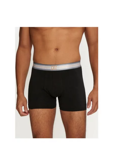 Комплект от 3 мъжки боксерки CR7 Cristiano Ronaldo - 300 8100 49 - Памук/Еластан - Черен - Черен