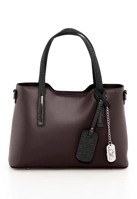 Кожена чанта с дълга дръжка1112