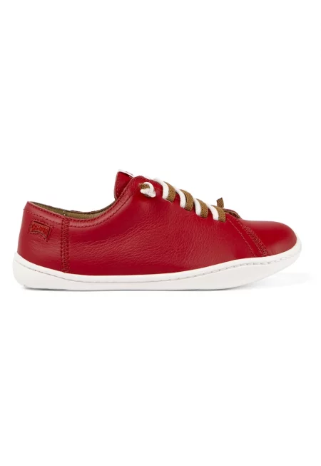 Кожени кежуъл обувки Peu Cami - Червен