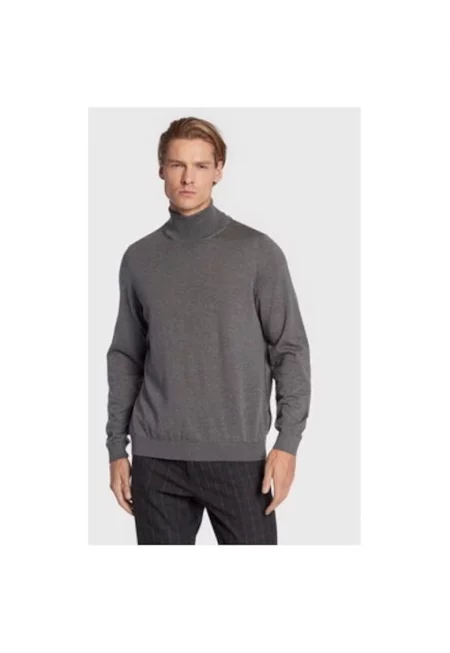 Мъжка блуза -  301461463 - Вълна - Сива