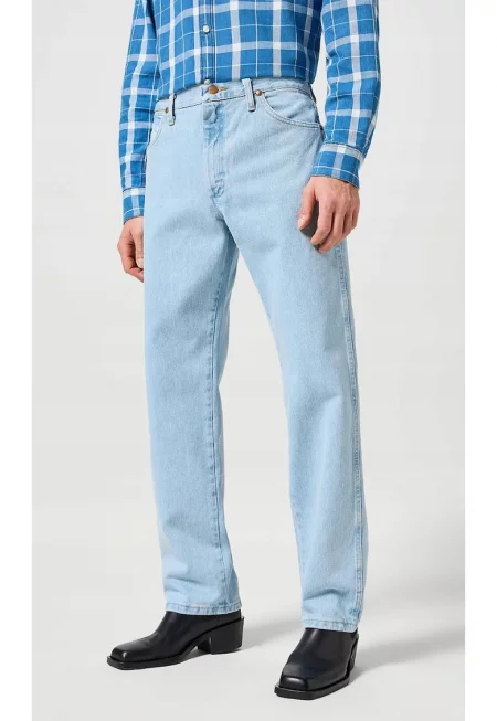 Мъжки дънки  13MWZ - памук - светлосин