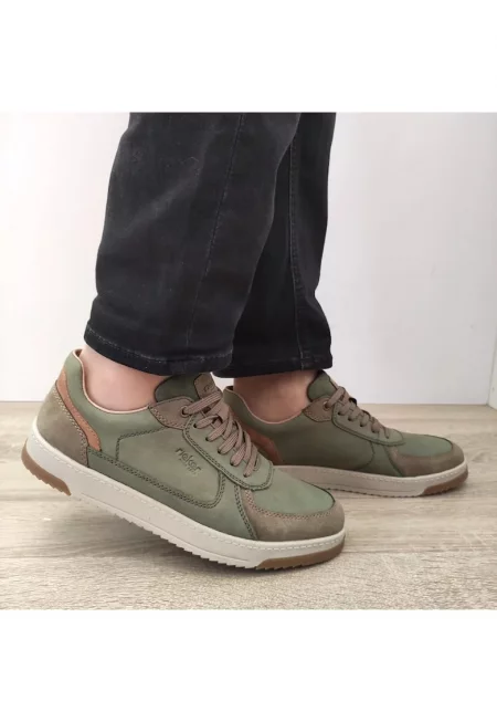 Мъжки спортни обувки  17506-52 Зелен Каки