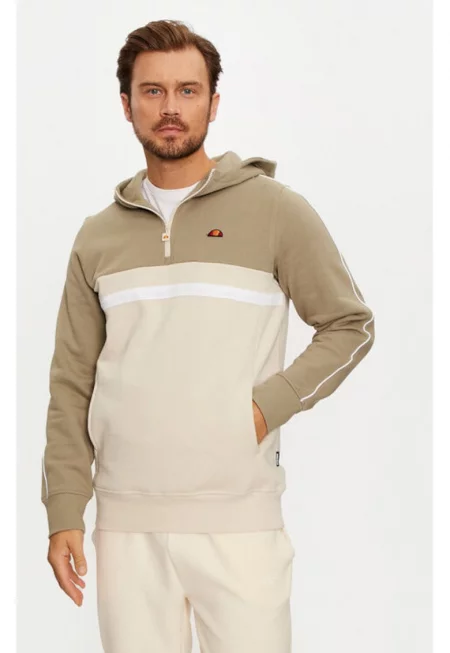 Мъжки суитшърт -  304636400 - Памук/Полиестер - Зелен - Зелен