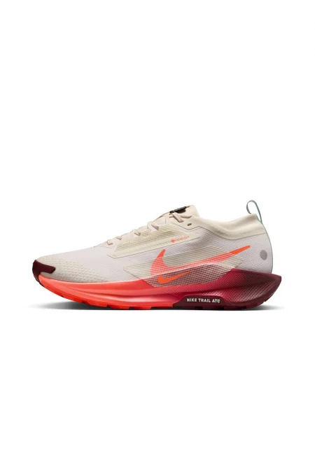 Непромокаеми обувки Pegasus Trail 5 GTX за бягане - Бордо/Мандарина/Мръснобял