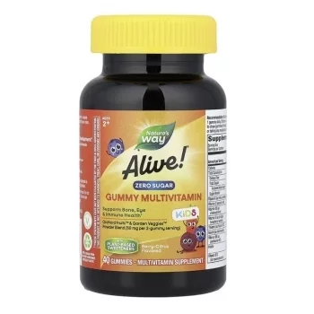НЕЙЧЪРС УЕЙ АЛАЙВ Мултивитамини за деца желирани БЕЗ ЗАХАР х 40