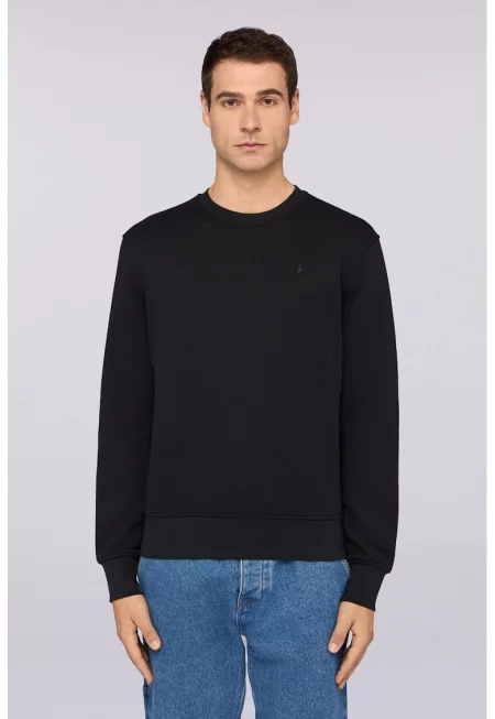 Памучен суитчърт - Черен