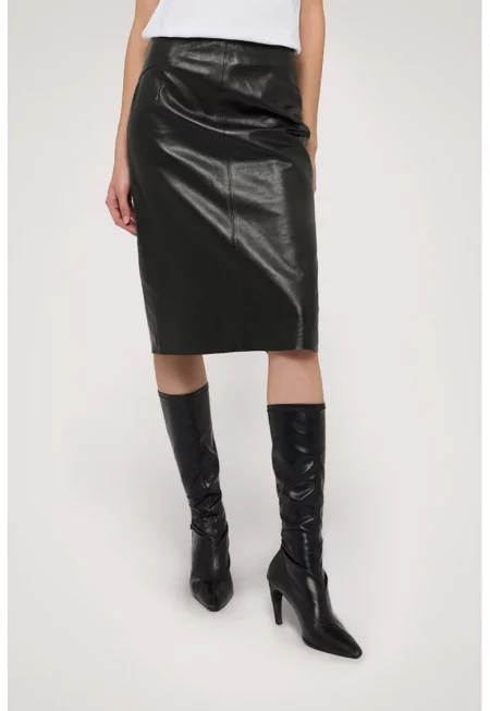 Пола с цепка - Черен