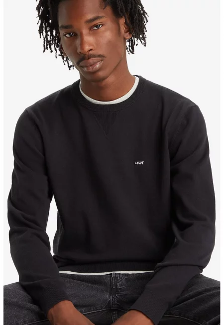 Пуловер с овално деколте