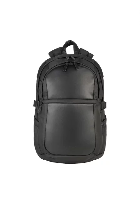 Раница с джоб за телефон - Черен