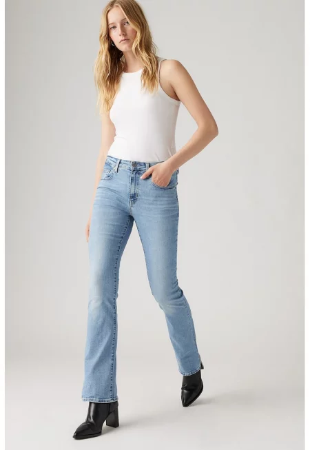 Разкроени дънки 725™ - Светлосин