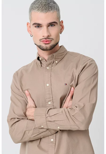 Риза Oxford с памук