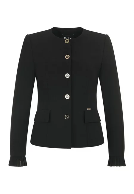 Сако с волани на маншетите