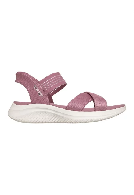 Сандали Ultra Flex 3.0 Slip-Ins с кръстосани каишки - Малина/Мръснобял