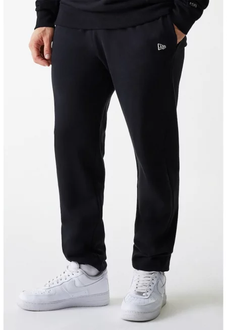 Спортен панталон с лого - Избеляло черно