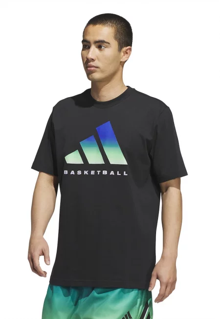 Стандартна памучна тениска с лого