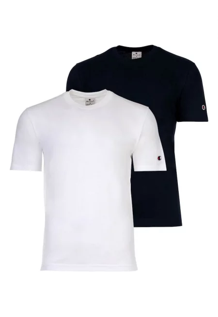 Тениска с овално деколте - 2 броя