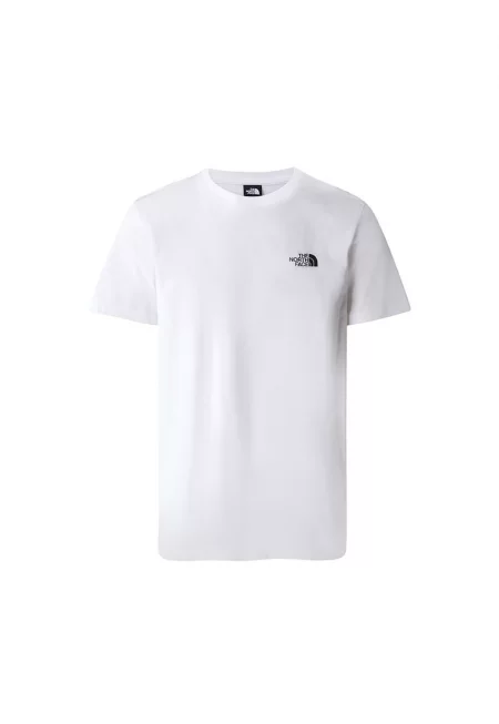 Тениска с памук с овално деколте