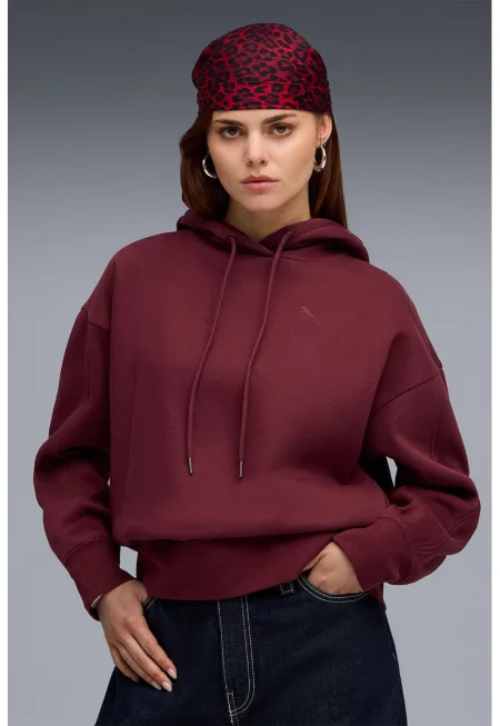 Уголемено худи с плоха на гърба