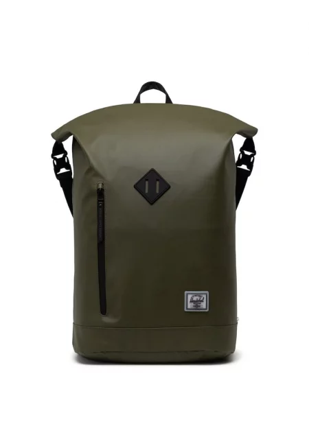 Унисекс раница  11194 - екокожа - един размер - Зелен