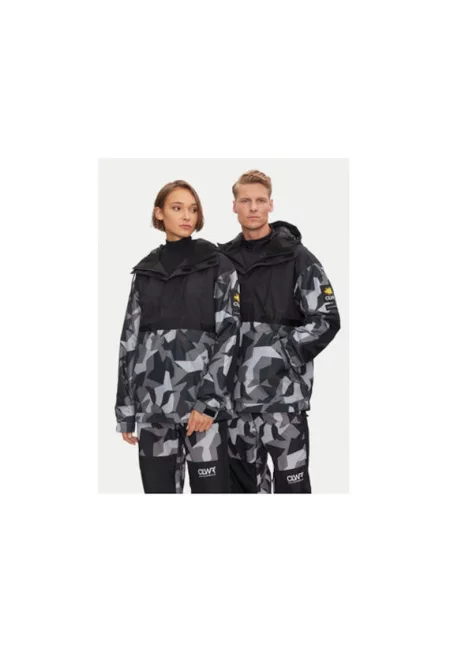 Унисекс яке за сноуборд -  304703720 - Рециклиран полиестер - Черно - Черен