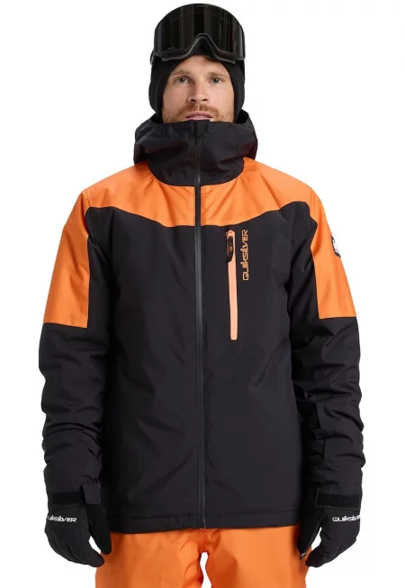 Зимно яке Titano Skin - Черен/Оранжев